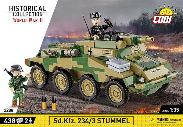 COBI-2288 | Sd.Kfz. 234/3 Stummel 438pcs Carousel 1