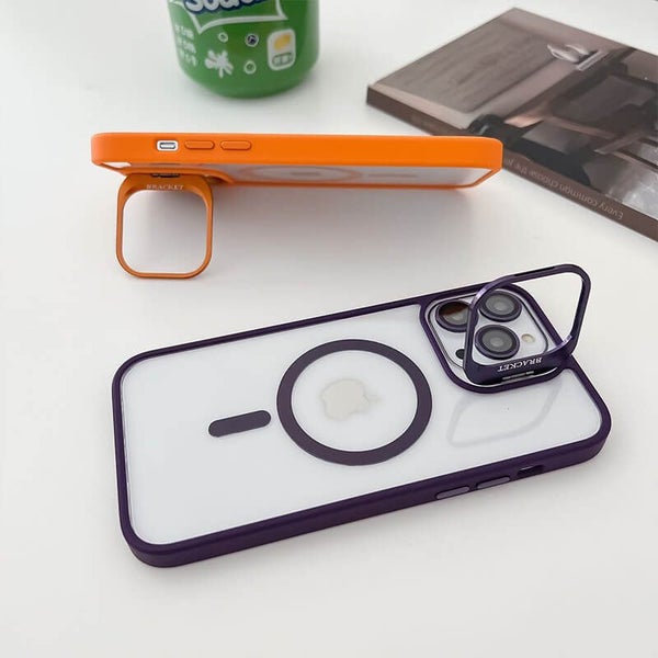 iPhone 11 MagSafe Phone Case with Lens Stand & Camera Lens Protector Carousel 1