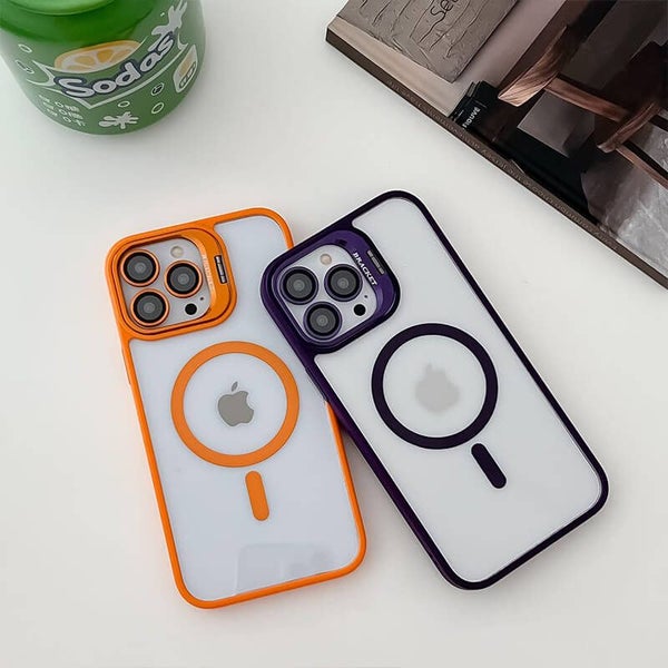 iPhone 11 MagSafe Phone Case with Lens Stand & Camera Lens Protector Carousel 2