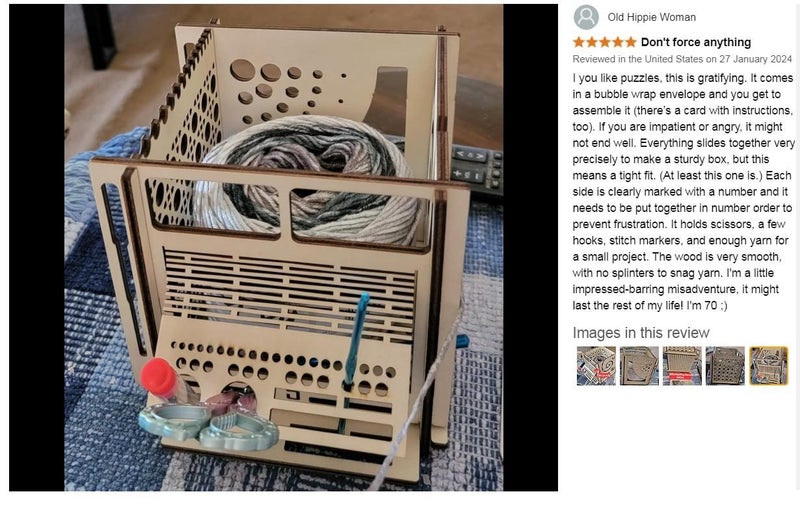 Brand New Knitting Yarn Patterns Needles machine Tools Storage *Clearance* Carousel 2