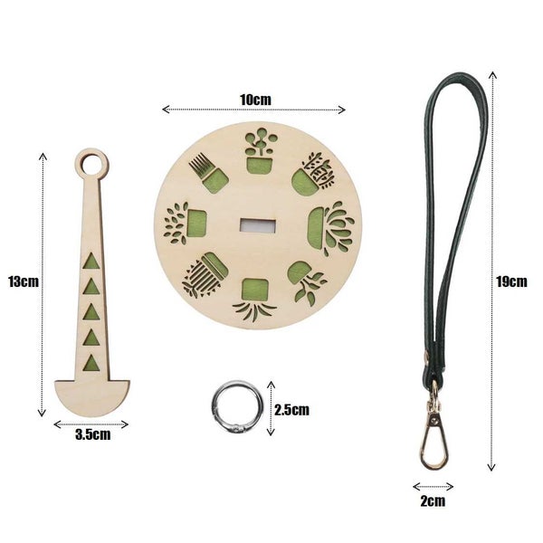Portable Knitting Wool Yarn Crochet Needles Holder *Local Clearance* Carousel 2