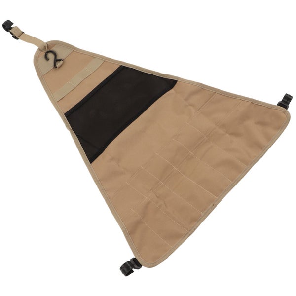 camping hanging rack foldable tripod storage bag Camping Triangle Storage Bag Carousel 2