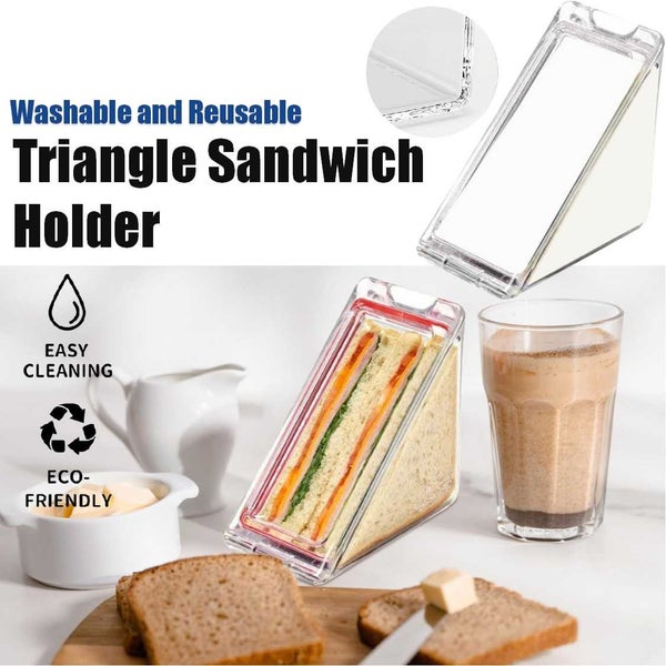 Sandwich Kitchen Food Storage container Lunch Box *Local Buy* Carousel 1