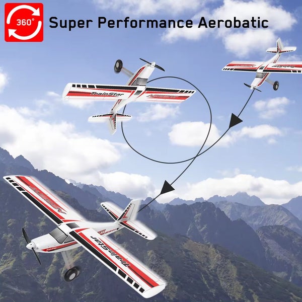 RC Plane - Almost Ready To Fly - 140cm Performance Trainer 4 channels Brushless Carousel 3