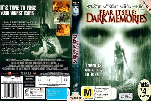 Fear Itself : Dark Memories - Gina Philips Tom Sizemore DVD Region 4 Carousel 1