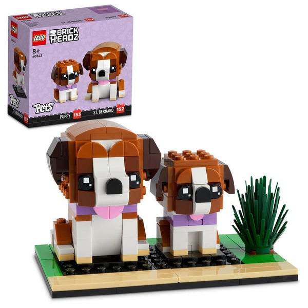 $1 RESERVE LEGO 40543 BrickHeadz St. Bernard Carousel 3