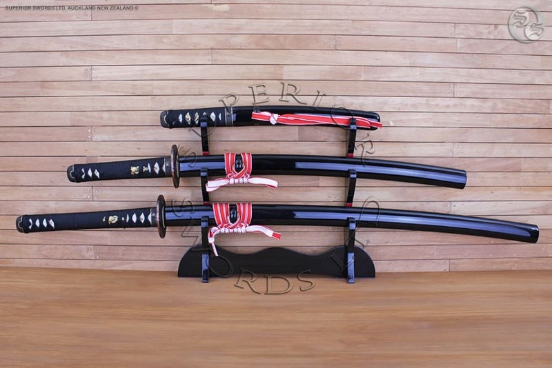 Sword Stand - High Gloss - Triple Tier Carousel 2