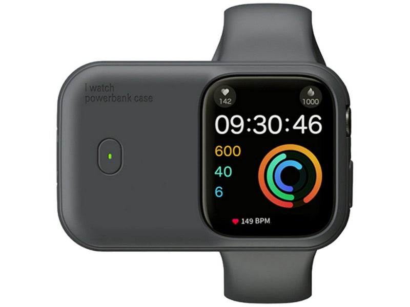 Portable Mini Magnetic Wireless Power Bank For Apple Watch 44/45mm Blue Carousel 1