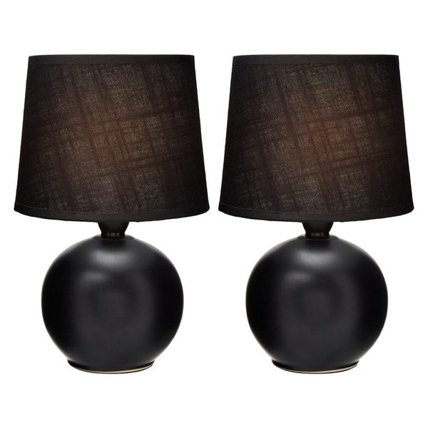 Louis Ceramic Modern Table Lamp - Set Of 2 Carousel 1
