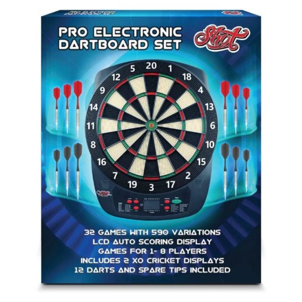 Shot Darts - NEW Pro Electronic Dartboard Set Carousel 2