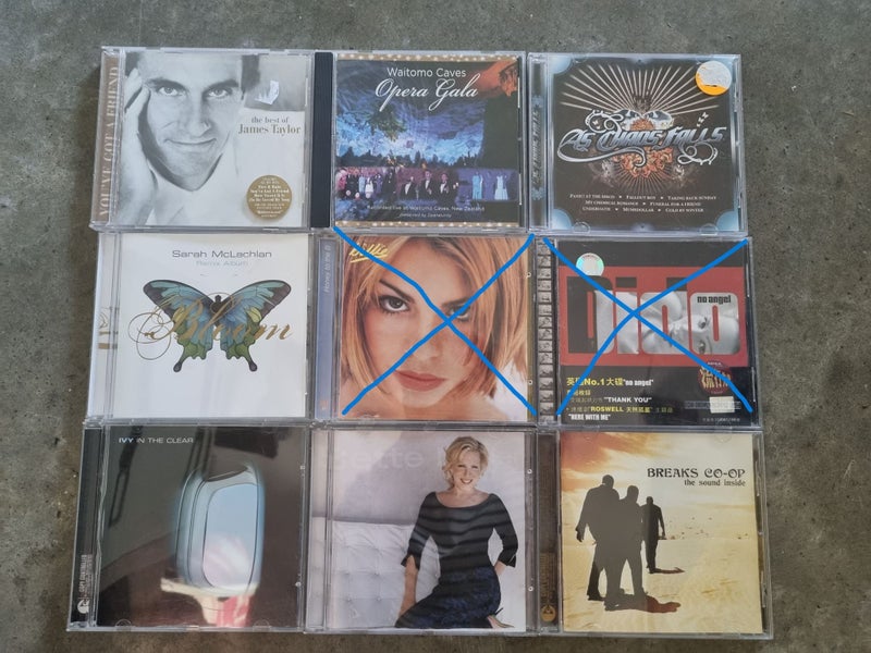 Bulk CD collection $2 each disc Carousel 7