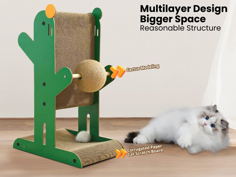 Cat Scratching Post Carousel 10