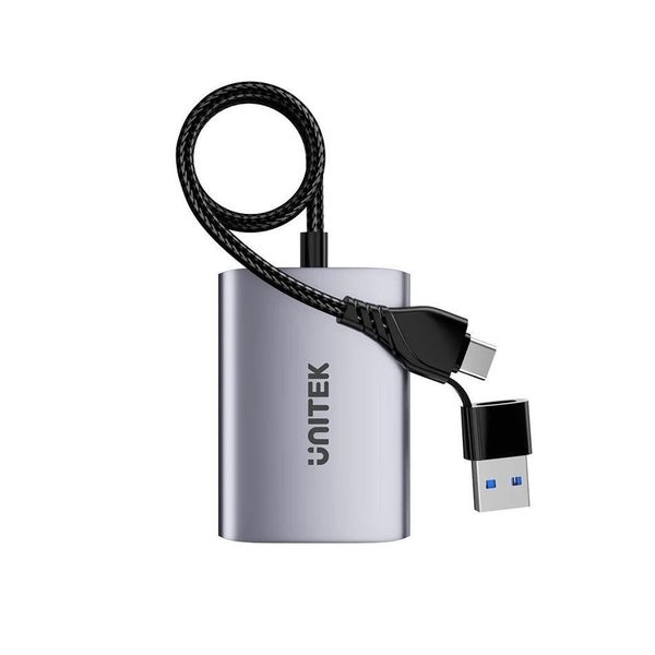 Unitek Dual Port HDMI Adapter - Space Grey (V1427A) Carousel 2