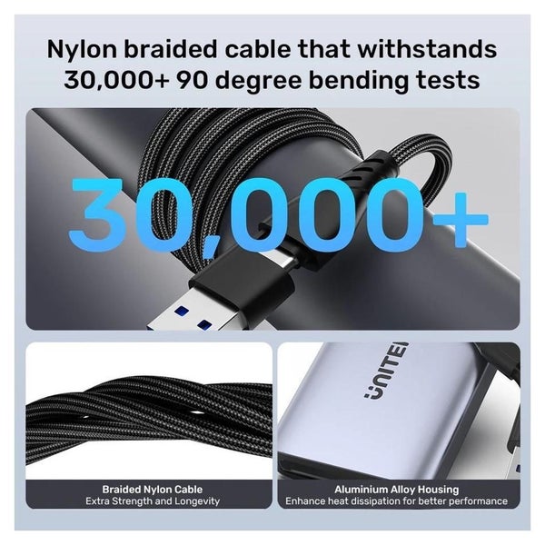 Unitek Dual Port HDMI Adapter - Space Grey (V1427A) Carousel 8