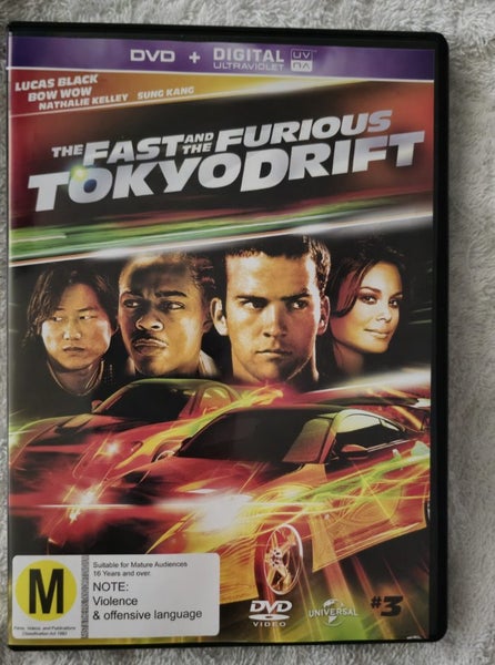 THE FAST AND THE FURIOUS "TOKYO DRIFT" MOVIE DVD Carousel 1