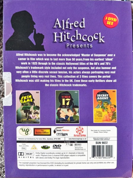 Alfred Hitchcock Presents: The Skin Game - Number 17 - Secret Agent (3DVD) Carousel 2