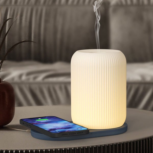 AURA Ceramic Aroma Diffuser with Charging Pad Carousel 1