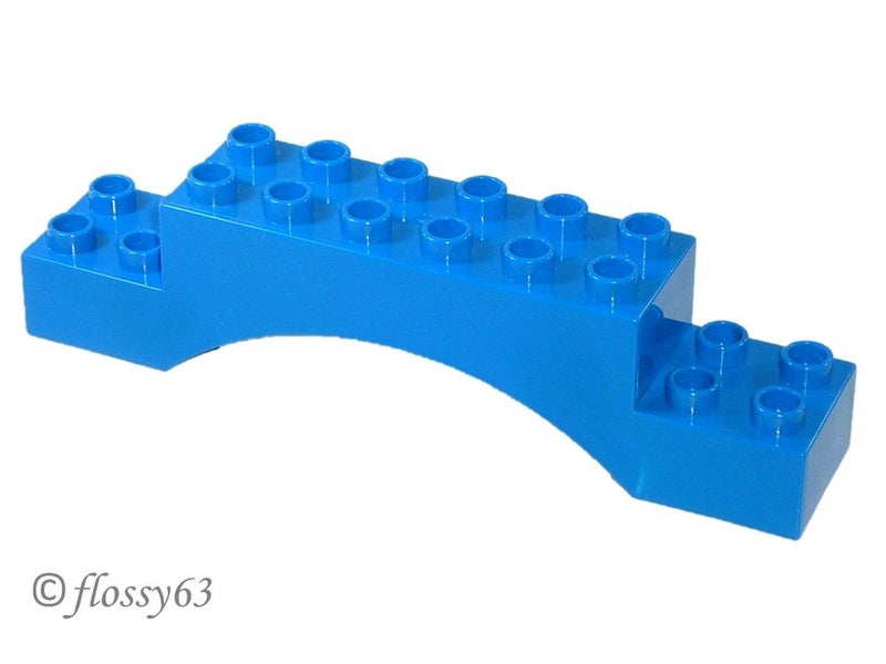 ®™DUPLO - Blue Brick 2 x 10 x 2 Arch ~Retired 2018~ Carousel 1