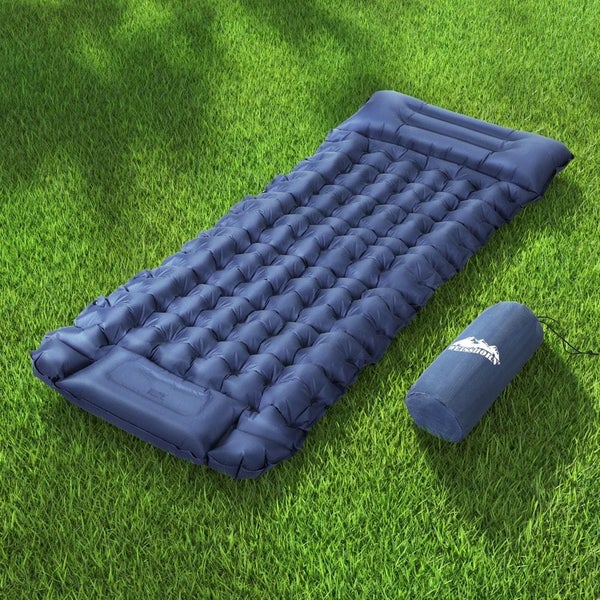 Goslash Picks Self Inflating Mattress Camping Sleeping Mat Air Bed Single Pil... Carousel 7