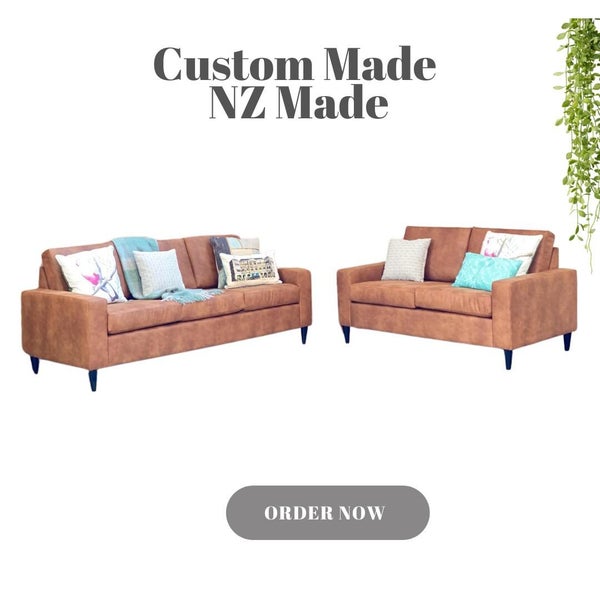 CHICAGO 3.5+2.5 SEATER SOFA | LOCAL NZ MADE LOUNGE SUITE | Carousel 1