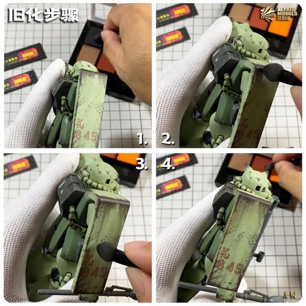 Alexen Models CR023 Weathering Powder Set D Carousel 2