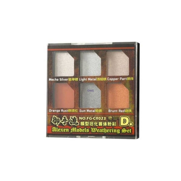 Alexen Models CR023 Weathering Powder Set D Carousel 1