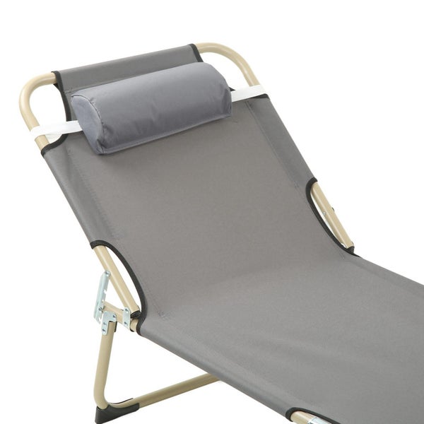 folding bed single person folding bed camping bedchair single bed recliner Carousel 2