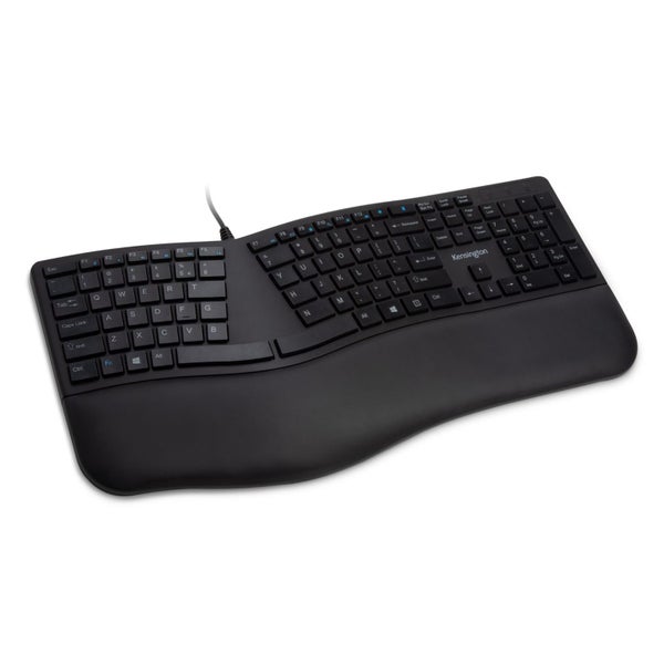 KENSINGTON® WIRED ERGO KEYBOARD BLACK Carousel 1
