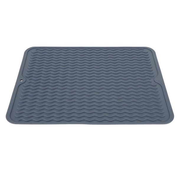 dish drainer mat heat resistant mat Dish Drying Mat Soft Flexible Rubber Heat Carousel 8
