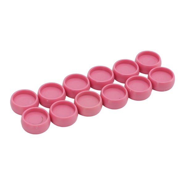 binding discs 12 Pcs Plastic Binding Rings 10mm Portable DIY T Type Mushroom Carousel 2