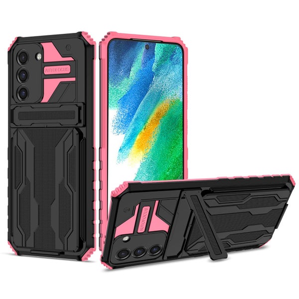 1x Shockproof Phone Cover for Samsung S22 Plus Pink Carousel 2