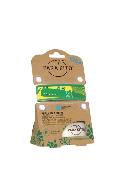 PARAKITO Mosquito Protection Band , w/ 2 Refill Pellets, Kids Carousel 2