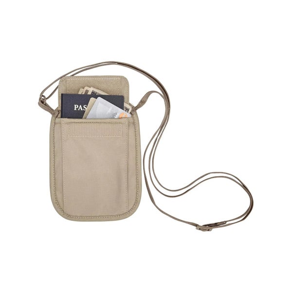 Eagle Creek RFID Blocker Neck Wallet - Tan Carousel 2