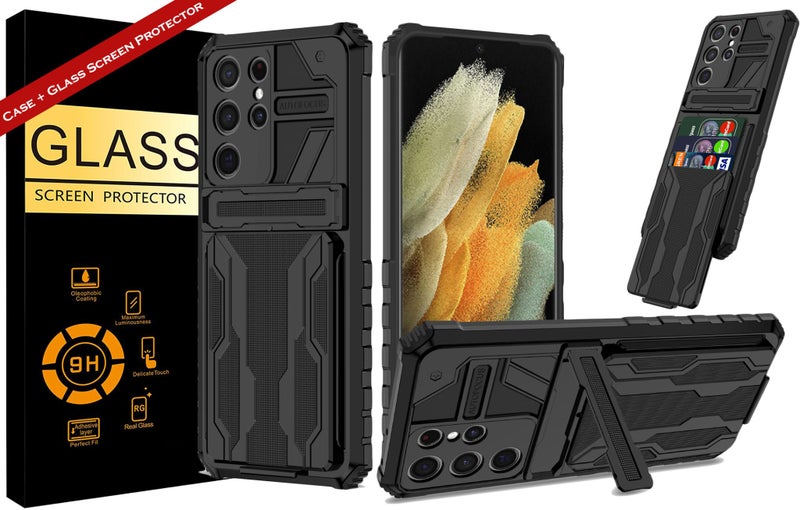 1x Shockproof Phone Cover for Samsung Galaxy S21 Ultra Carousel 1