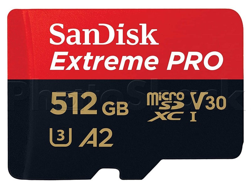 SanDisk microSD Extreme Pro UHS-I microSDXC Memory Card - 512GB Carousel 1