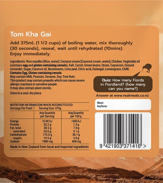 Real Meals DINNER Tom Kha Gai Carousel 2