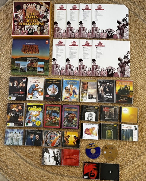 Music CD's vinyl records & DVD's 'back st boys savage garden placebo etc Carousel 1