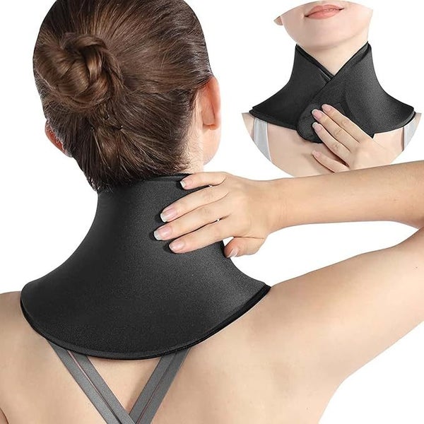 Relieve Neck Pain-Reusable Hot & Cold Gel Neck Wrap for Promoting Recovery Carousel 2