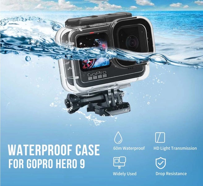 SHOOT 45M Waterproof Diving Case for GoPro Hero 9/10/11/12/13 Black Carousel 1