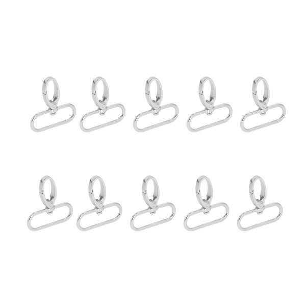lobster clip 10PCS Keychain Hook 360° Rotation Fine Workmanship Rotating Hook Carousel 2