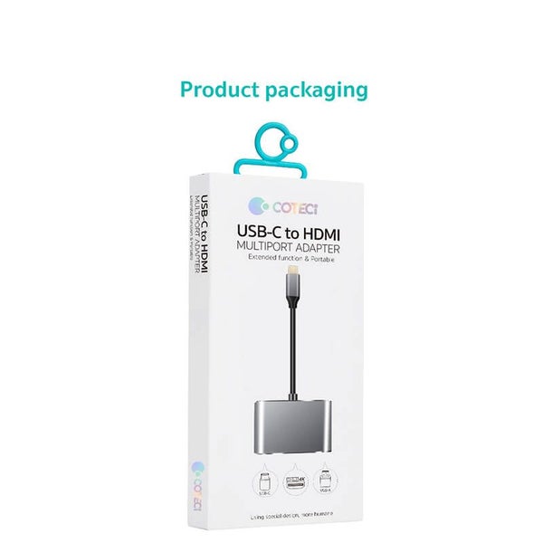 3-in-1 Type-C Adapter HUB (Type-C to USB+HDMI+PD) MacBook Available Carousel 9
