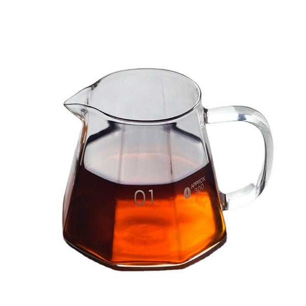 V60 Glass Coffee Range Server - Octagon Design 450M62981390031361119