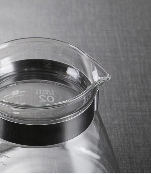 400ML Glass Range Serve with Wooden Handle62981390069121114
