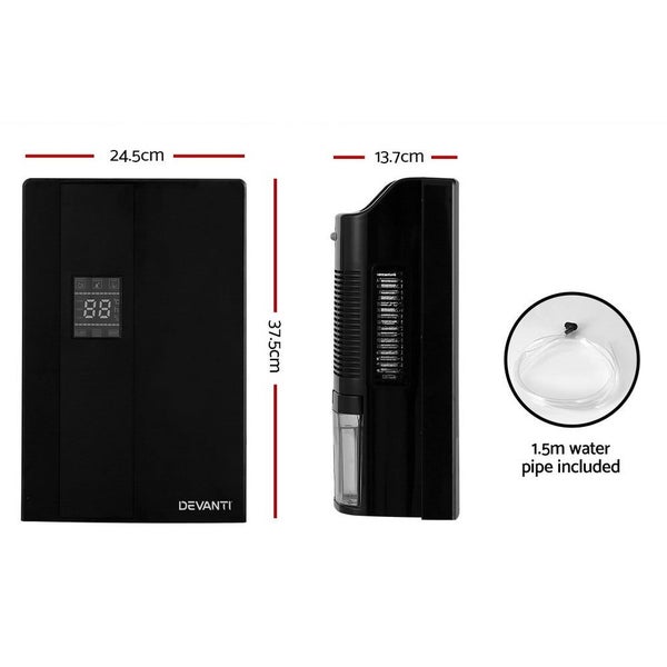 Devanti 2L Dehumidifier Air Purify Black Carousel 2