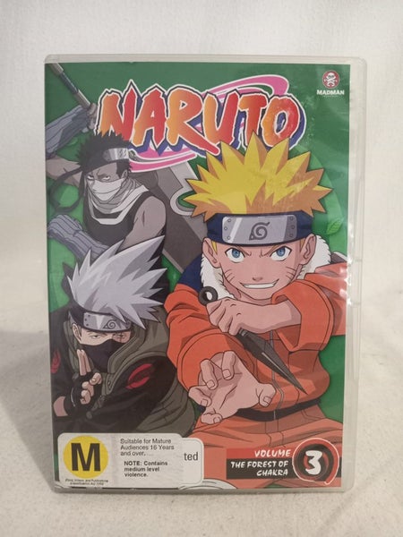 Naruto volume 3 and 4 anime dvd set (the forest of chakra/the broken seal) Carousel 2