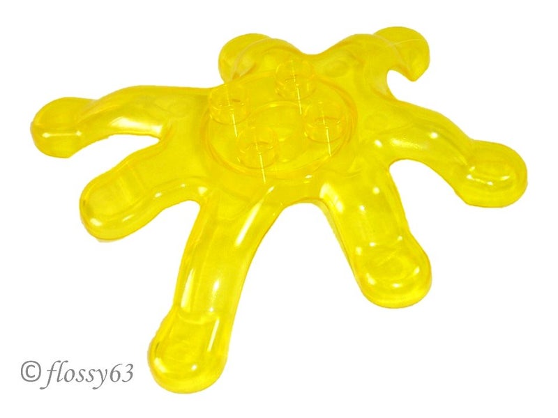 ®™DUPLO - Trans-Yellow Insect Legs with 2 x 2 Studs (from Zooters Set - WAZO) Carousel 1