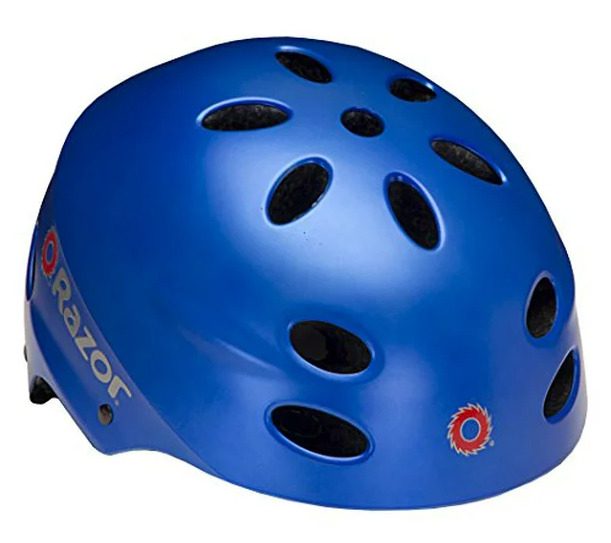 Razor Youth Helmet - Satin Blue Carousel 1