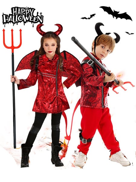 135-145cm Boy Devil Costume Devil Jacket Carousel 1