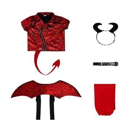 135-145cm Boy Devil Costume Devil Jacket Carousel 6