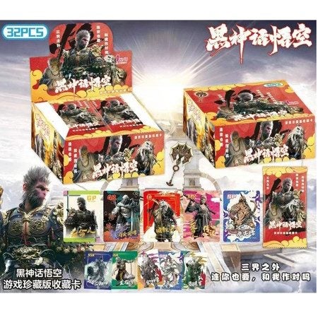 2024 Black Myth Wukong 3A Games Card The Journey To The West Sun Wukong Tiger Pi Carousel 1